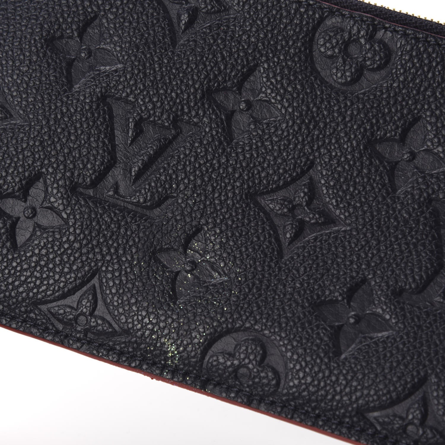 Louis Vuitton Empreinte Pochette Felicie Chain Wallet Marine Rouge 10 of 16