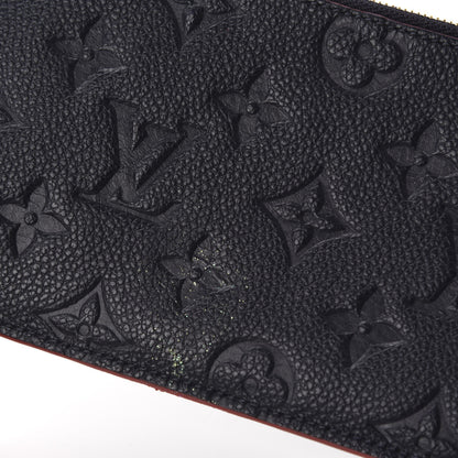 Louis Vuitton Empreinte Pochette Felicie Chain Wallet Marine Rouge 10 of 16