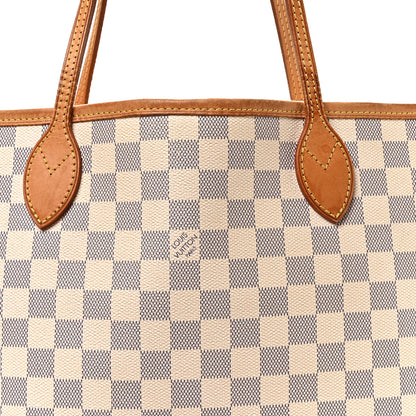 Louis Vuitton Damier Azur Neverfull MM 8 of 11