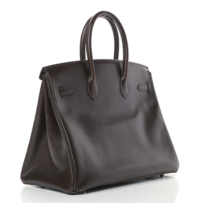 Hermes Box Birkin 35 Chocolate 3 of 16