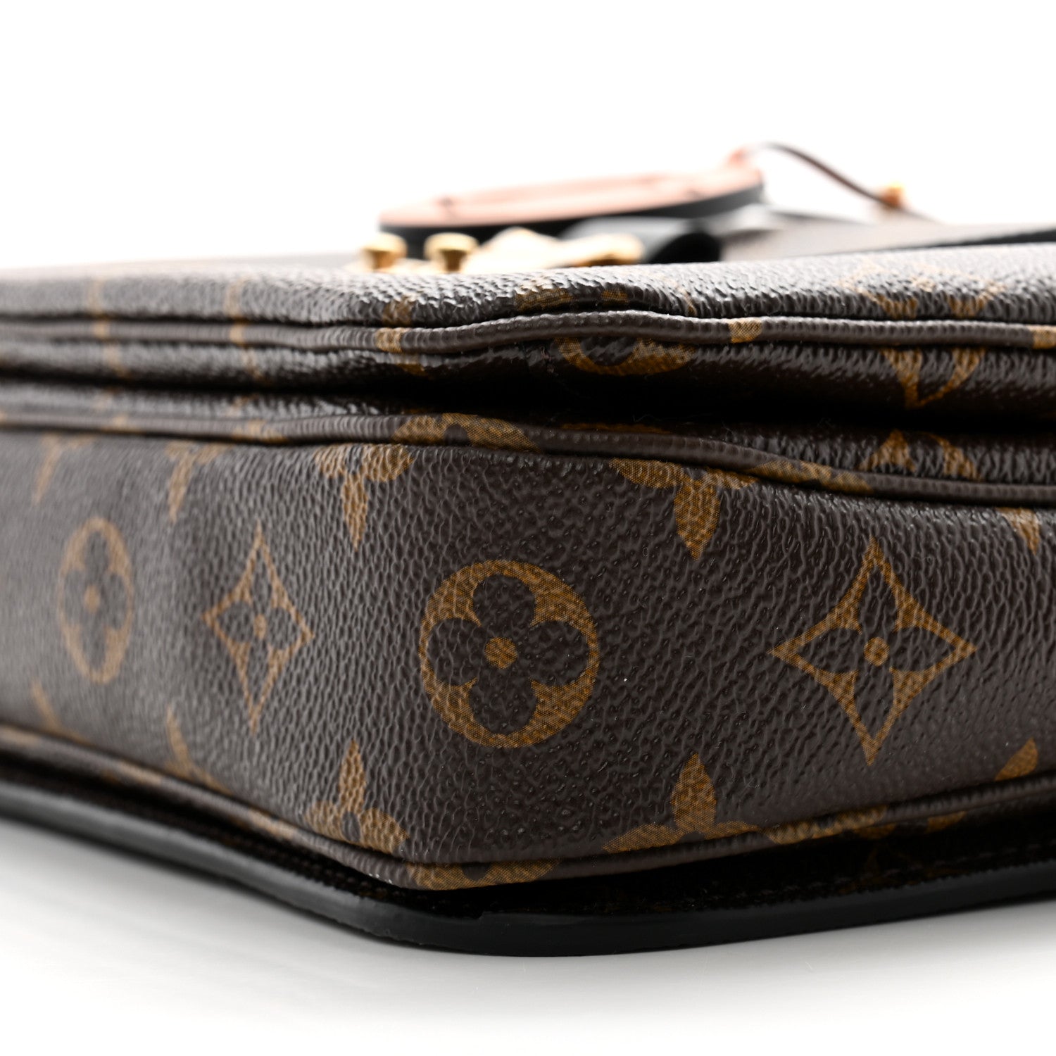 Louis Vuitton Monogram Braided Pochette Metis Coquelicot 10 of 12