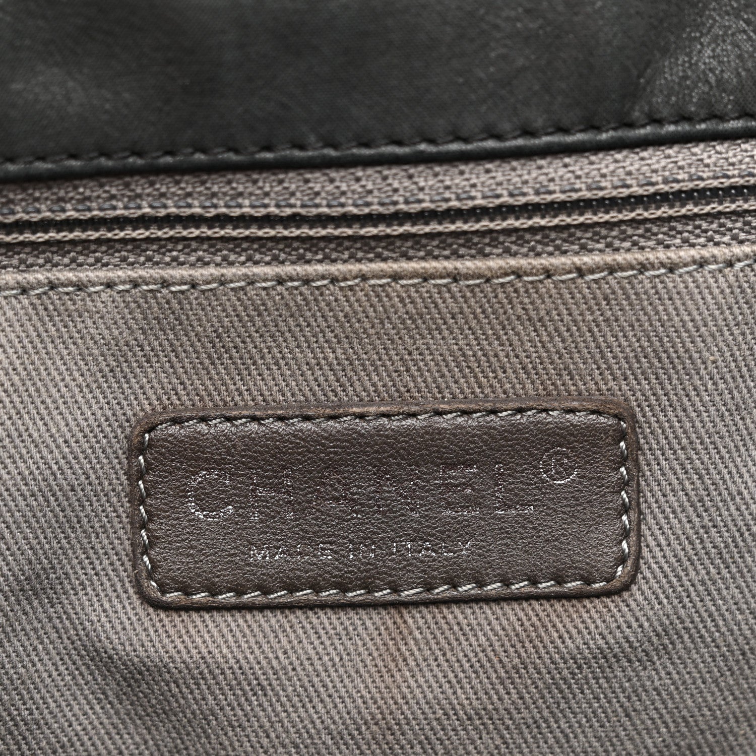 Chanel Iridescent Calfskin Glint Accordion Flap Black 6 of 13