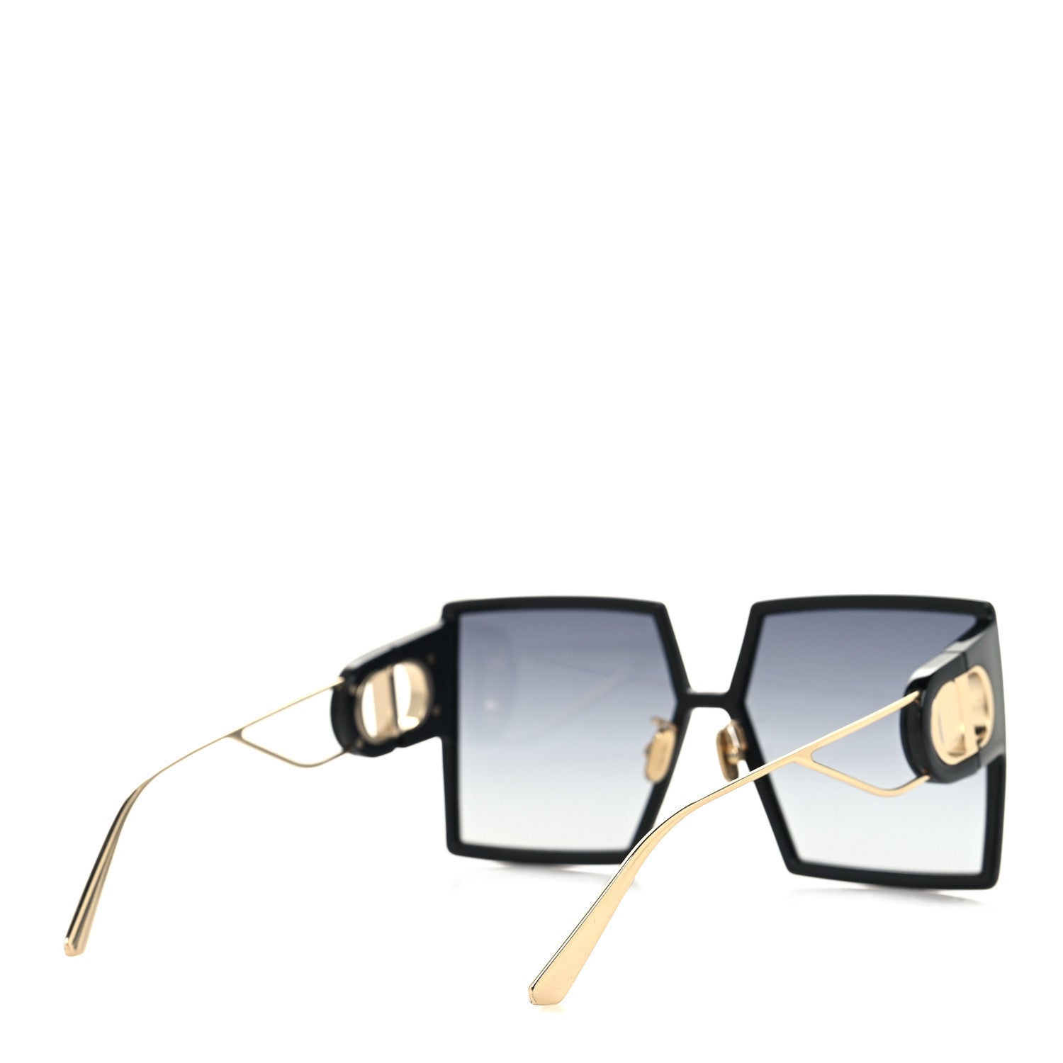Christian Dior Square 30 Montaigne Sunglasses Black 4 of 8