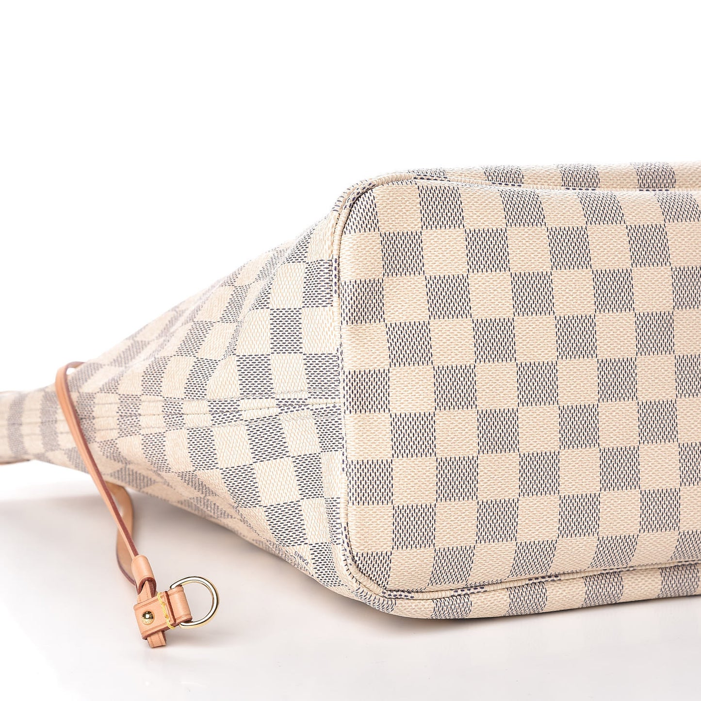 Damier Azur Neo Neverfull MM Rose Ballerine