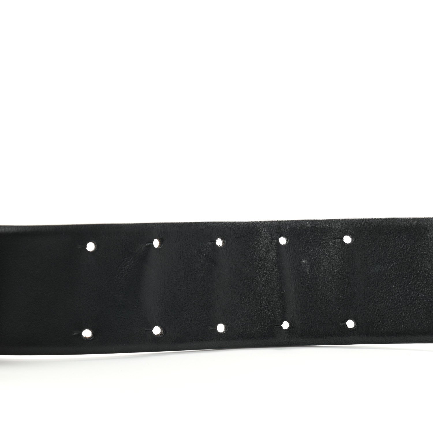 Chanel Calfskin CC Belt 75 30 Black 5 of 5