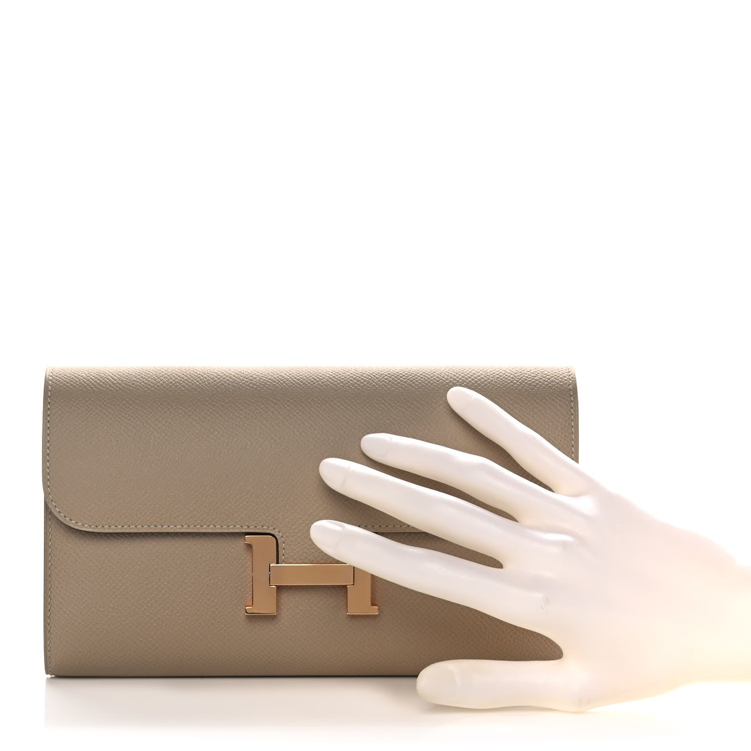 Hermes Epsom Constance Long Wallet Trench 2 of 10