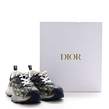 Christian Dior Technical Fabric Mesh Obique Dior Vibe Sneakers 37.5 Deep Blue 10 of 10