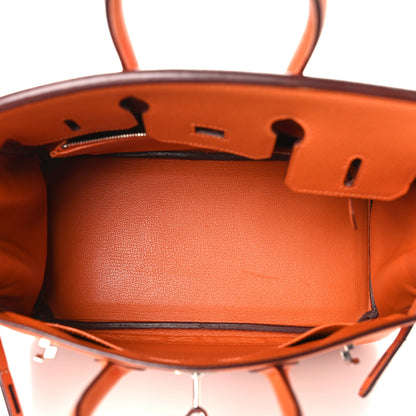 Hermes Epsom Birkin 25 Orange 5 of 11