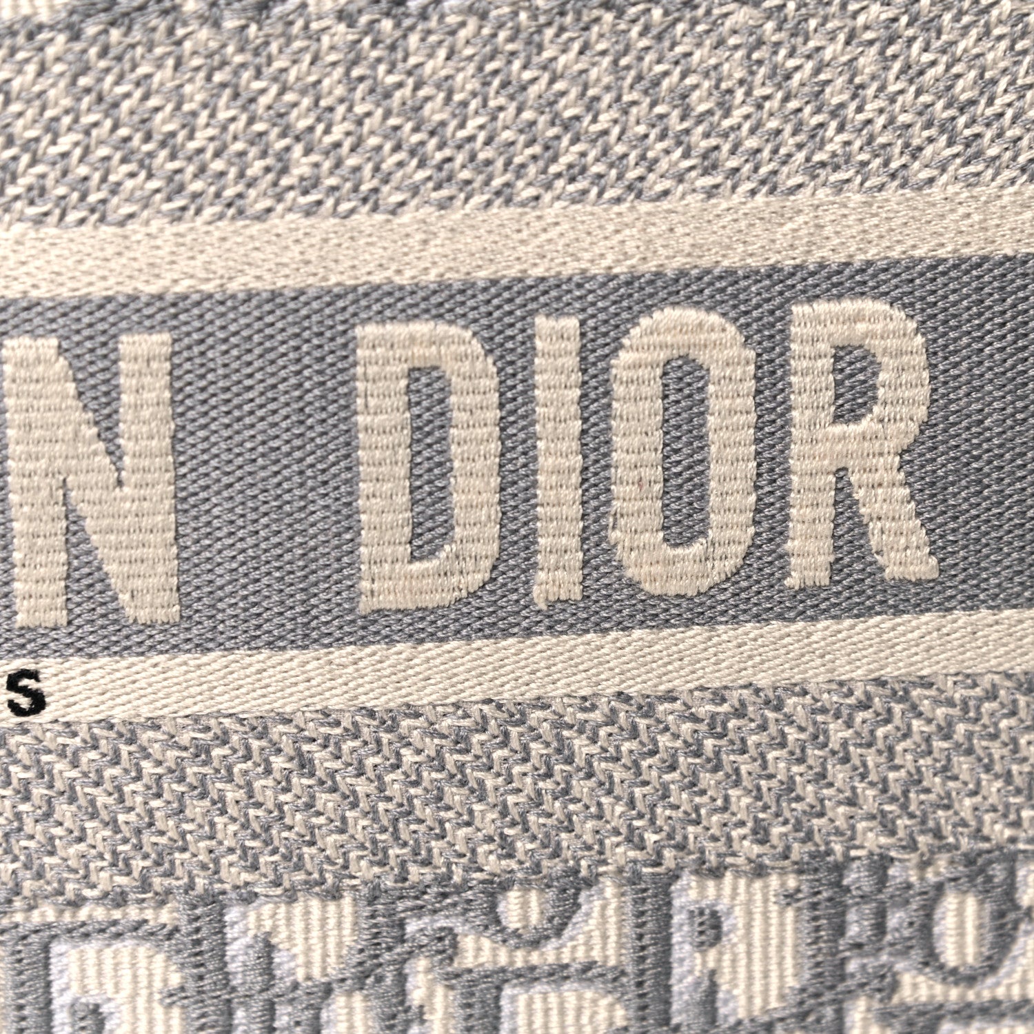 Christian Dior Oblique Medium Book Tote Grey 16 of 16