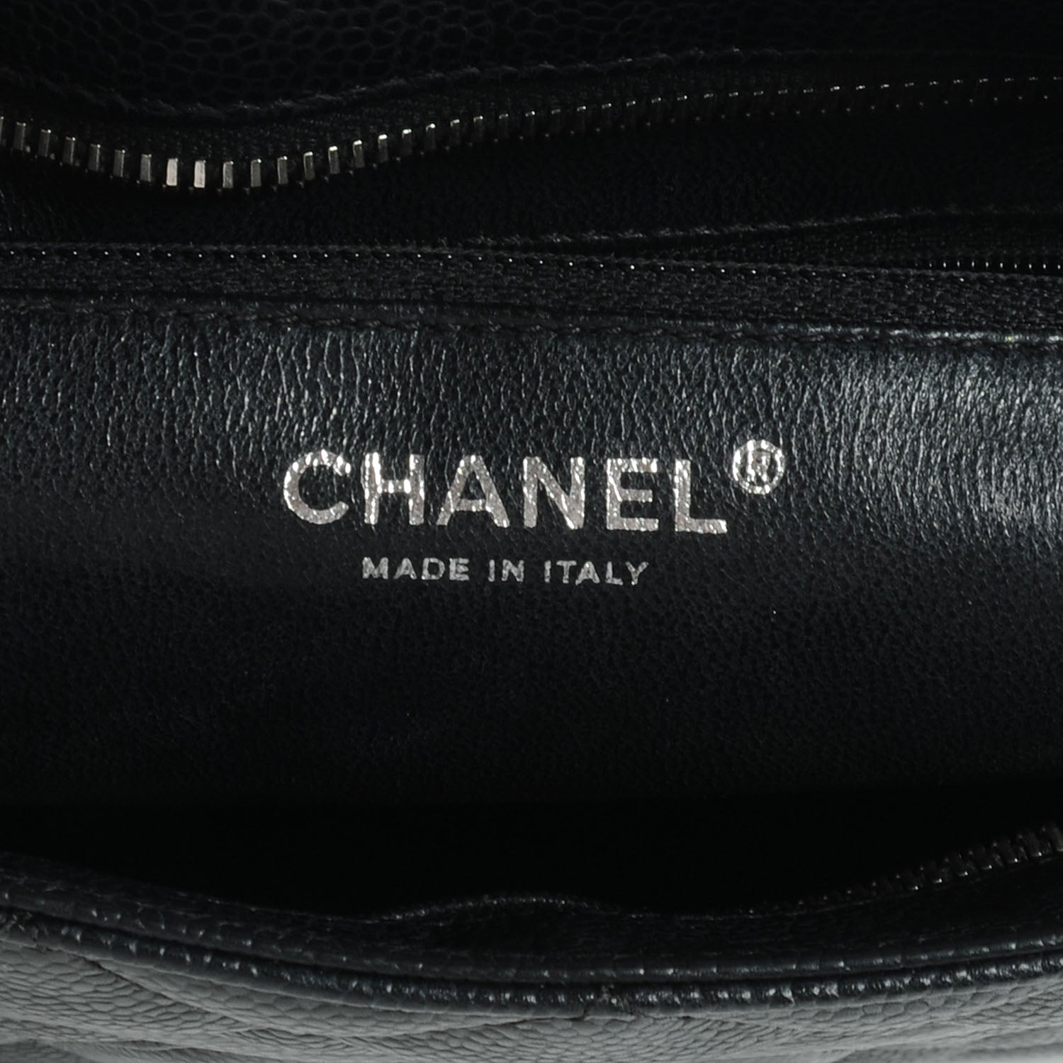 Chanel Caviar Quilted Medallion Tote Black 13 of 14