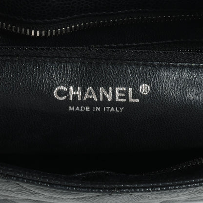 Chanel Caviar Quilted Medallion Tote Black 13 of 14