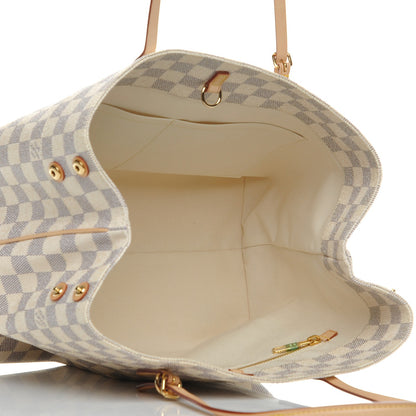Louis Vuitton Damier Azur Cabas Adventure MM 5 of 7
