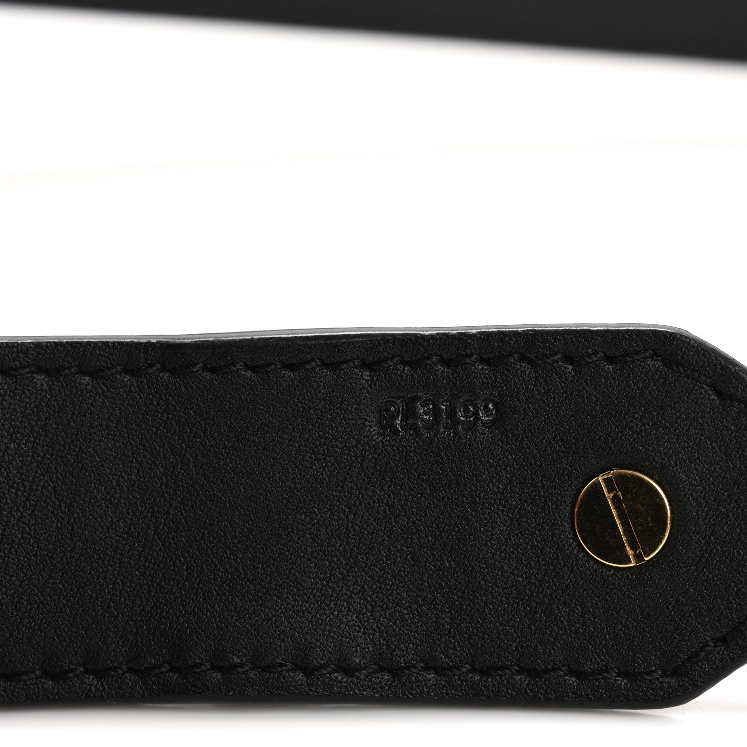 Louis Vuitton Monogram Bandouliere Shoulder Strap XL Black 5 of 7