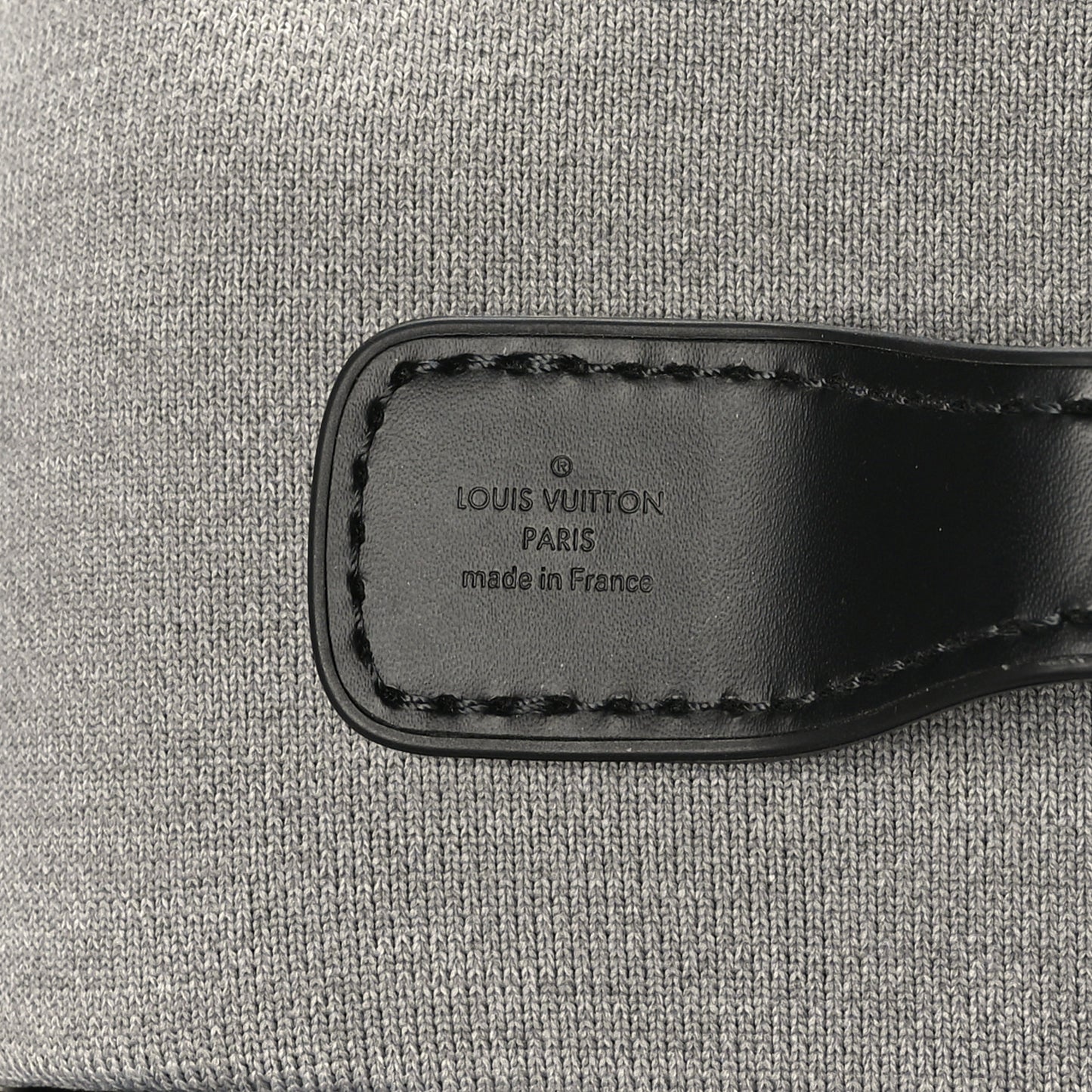 Knit Monogram Horizon Soft Duffle 55 Grey