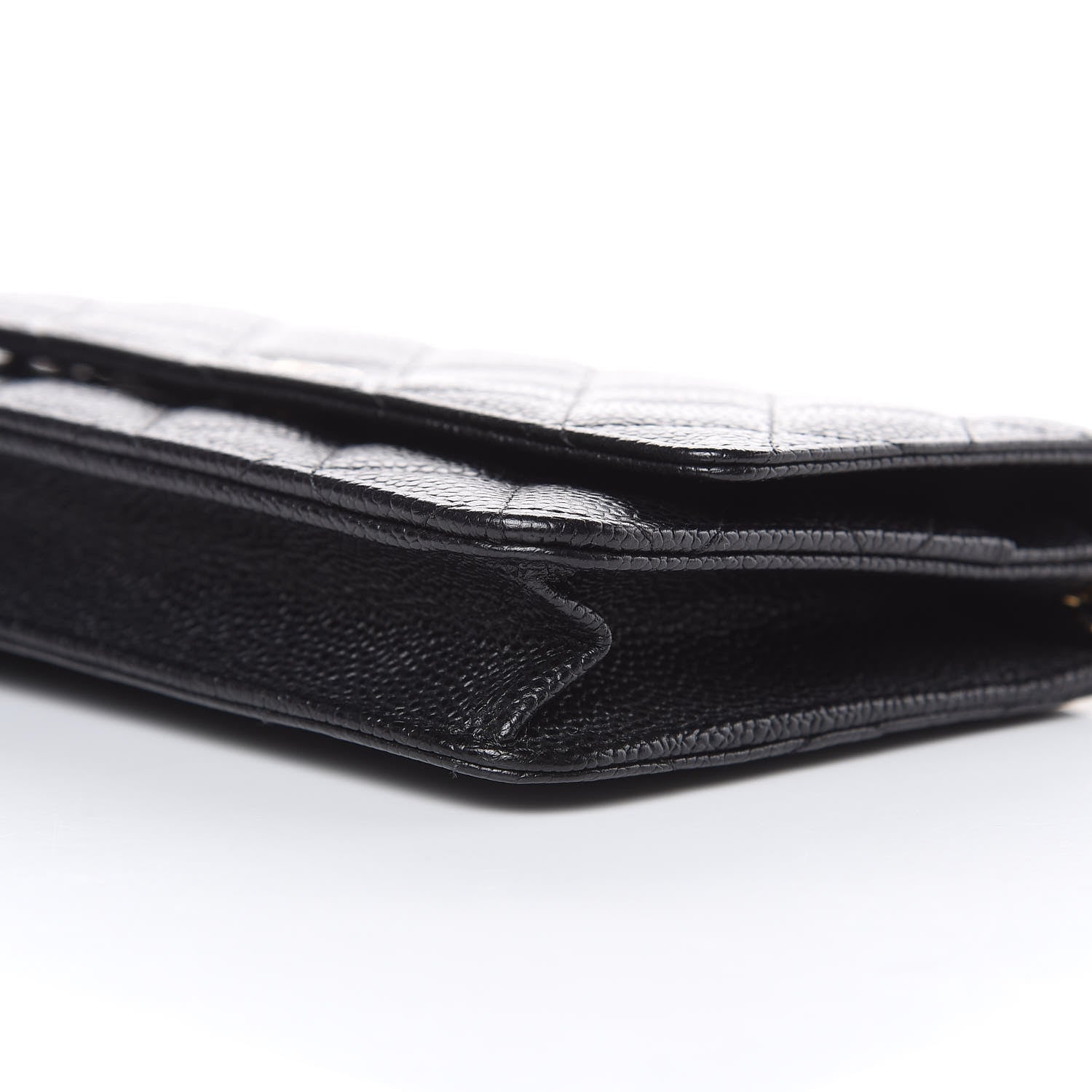 Chanel Caviar Quilted Wallet On Chain WOC Black 9 of 13