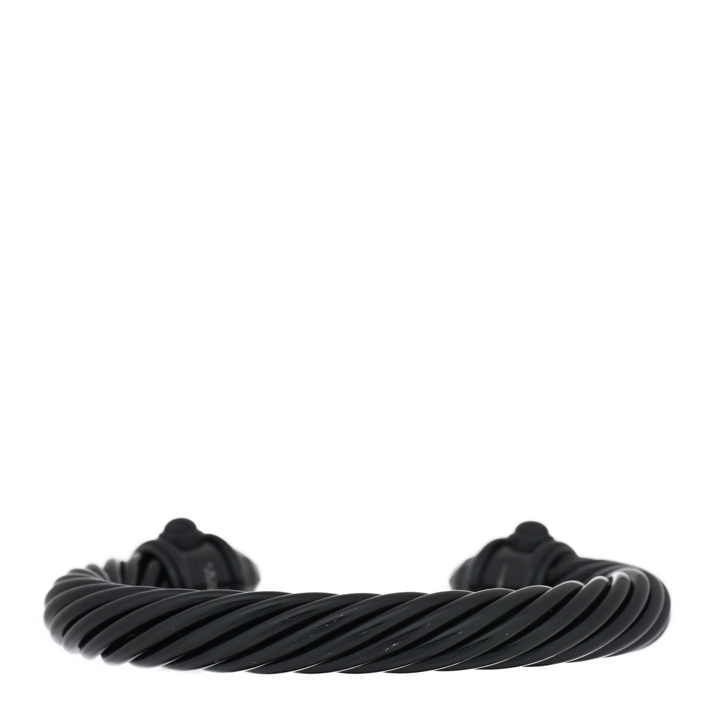 Aluminum 10mm Renaissance Cable Bracelet Black