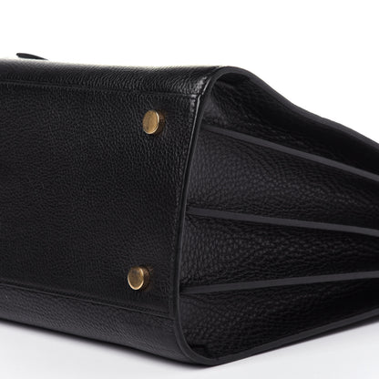 Saint Laurent Grained Calfskin Small Sac De Jour Black 10 of 13