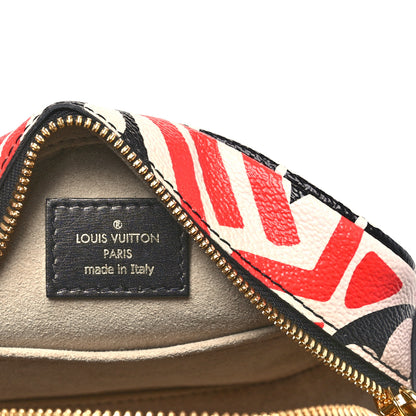 Louis Vuitton Monogram Giant Crafty Boite Chapeau Souple PM Creme Rouge Black 6 of 9