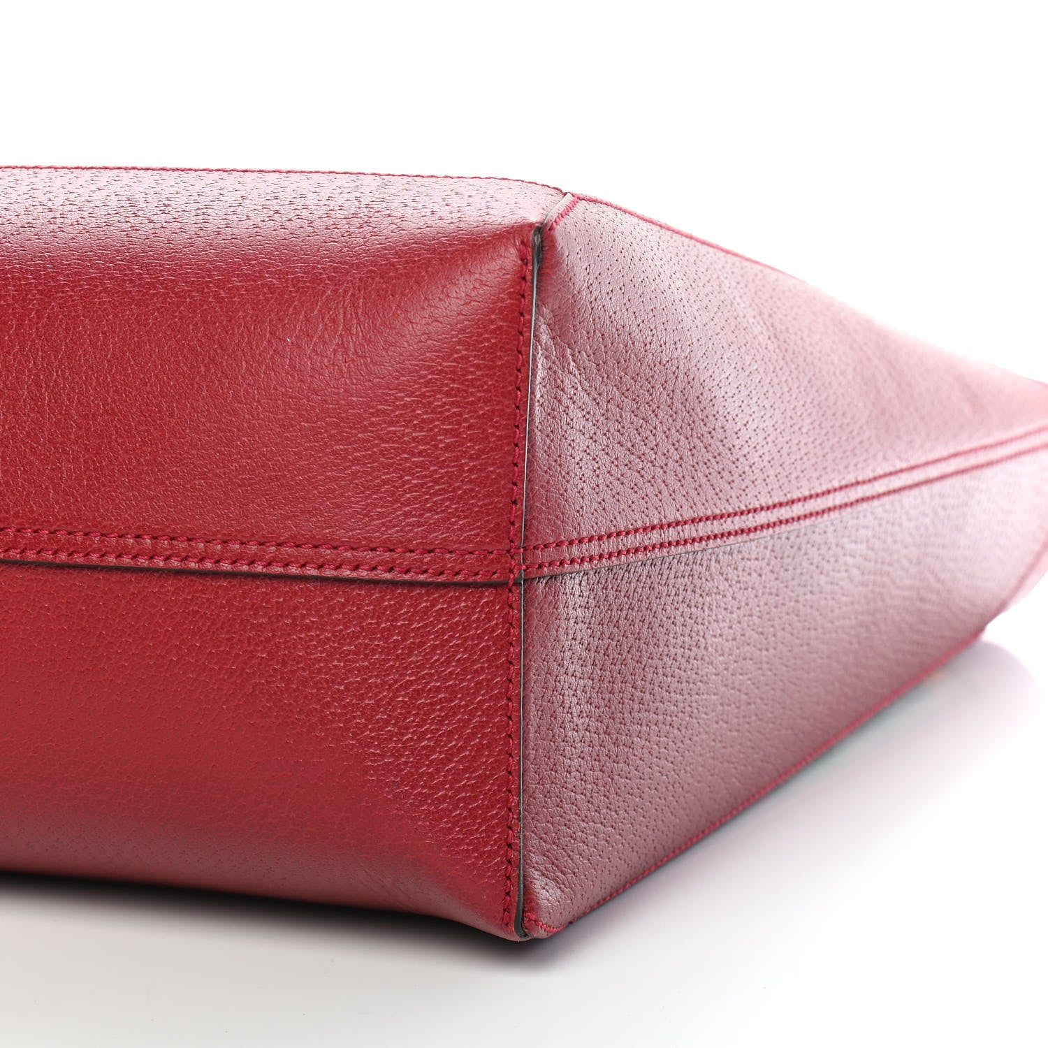 Gucci GG Supreme Monogram Flora Web Large Ophidia Tote Red 9 of 9