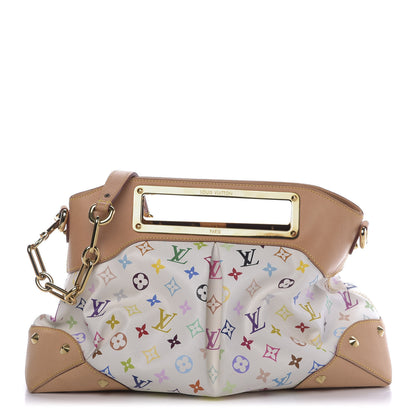 Louis Vuitton Monogram Multicolor Judy GM White 1 of 10
