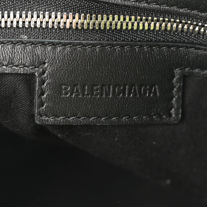 Balenciaga Agneau Arena Storico Classic Silver Hardware Medium Le City Green 6 of 9