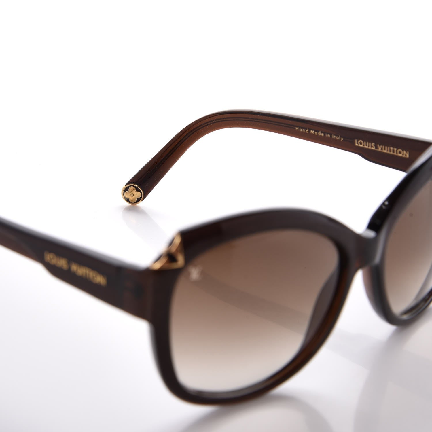 Louis Vuitton Hortensia Z0486W Sunglasses Brown Glitter 8 of 11
