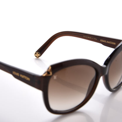 Louis Vuitton Hortensia Z0486W Sunglasses Brown Glitter 8 of 11