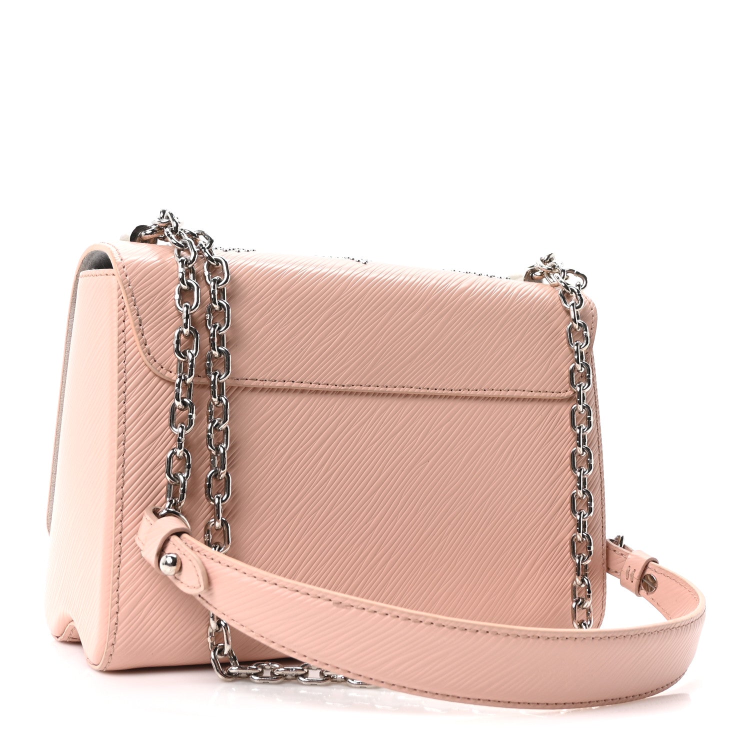 Louis Vuitton Epi Mechanical Flowers Twist Shoulder Bag MM Rose Ballerine 3 of 9