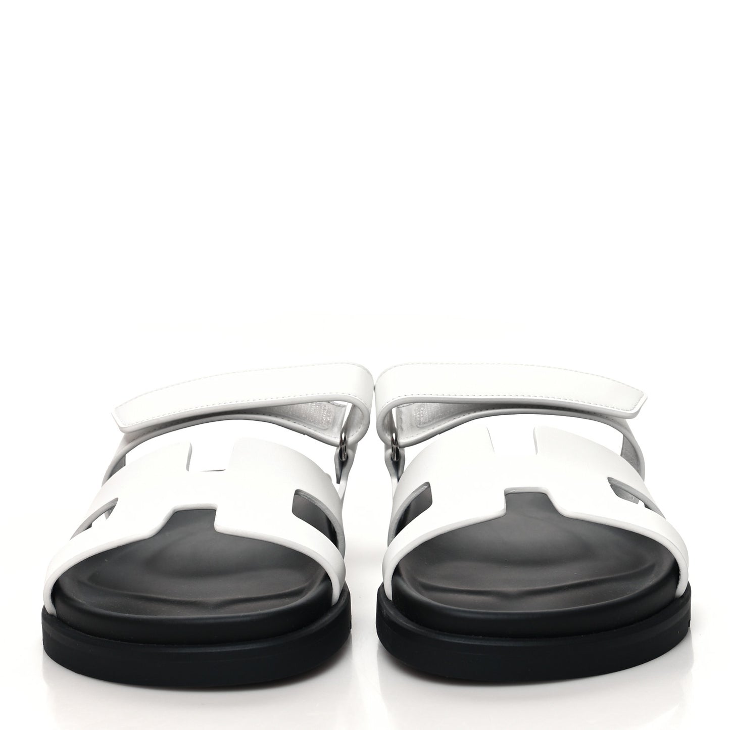 Calfskin Womens Chypre Sandals 37.5 White