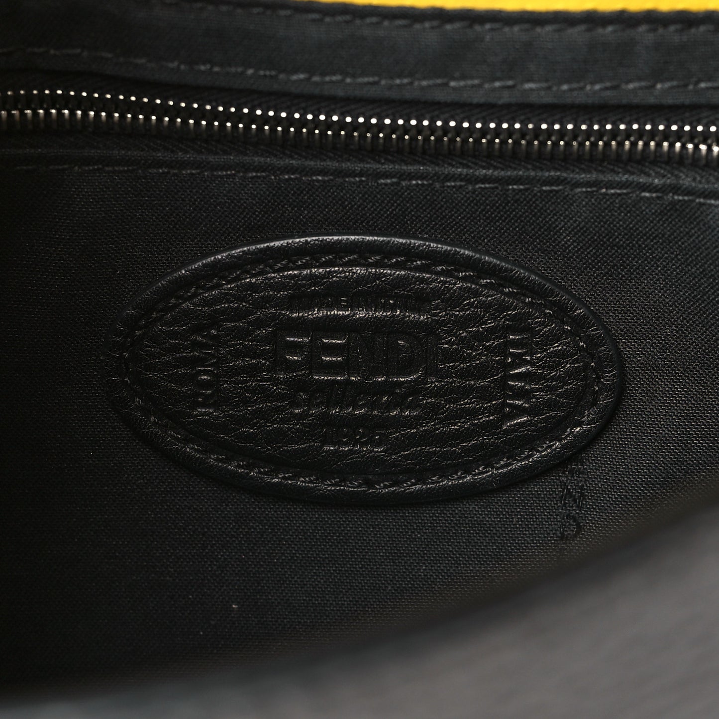 Cuoio Romano Lux Enamel Selleria Belt Baguette Bag Graphite