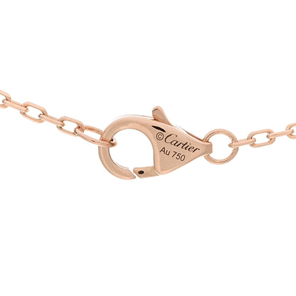 Cartier 18K Pink White Yellow Gold Diamond Trinity De Cartier Pendant Necklace 4 of 5