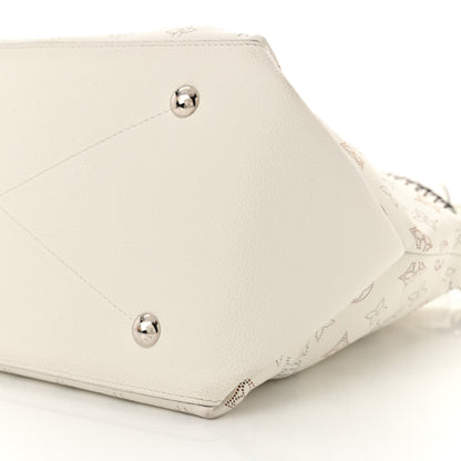 Louis Vuitton Mahina Beaubourg Hobo MM Snow 9 of 10