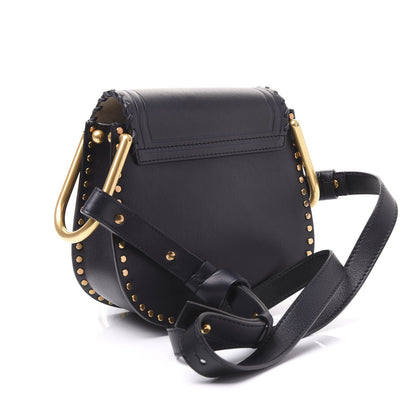Chloe Calfskin Mini Hudson Tassel Shoulder Bag Full Blue 2 of 10