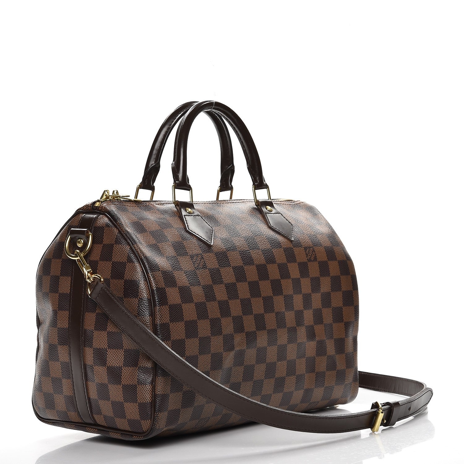 Louis Vuitton Damier Ebene Speedy Bandouliere 30 4 of 13