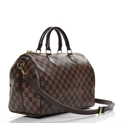 Louis Vuitton Damier Ebene Speedy Bandouliere 30 4 of 13