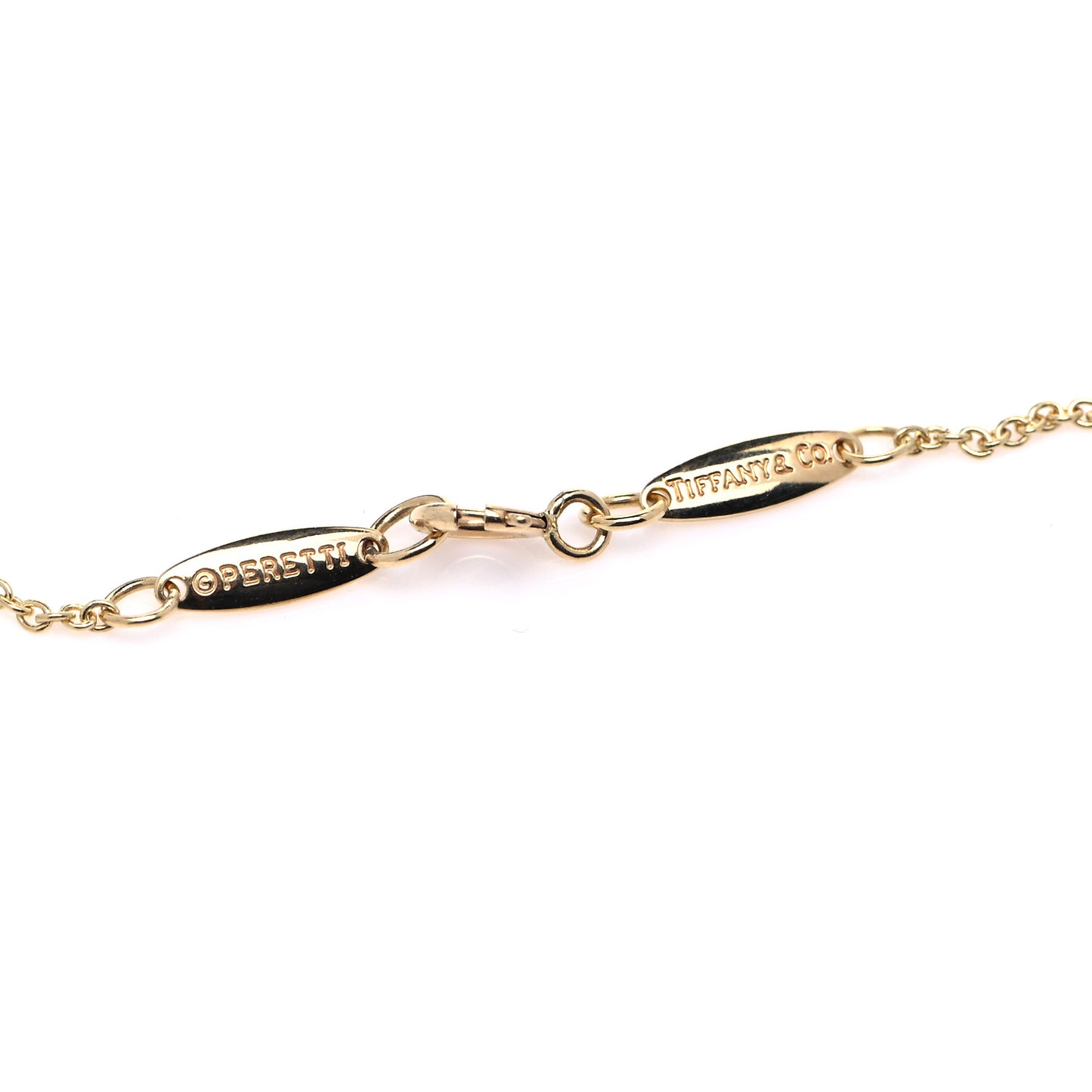 18K Yellow Gold 28mm Elsa Peretti Starfish Pendant Necklace