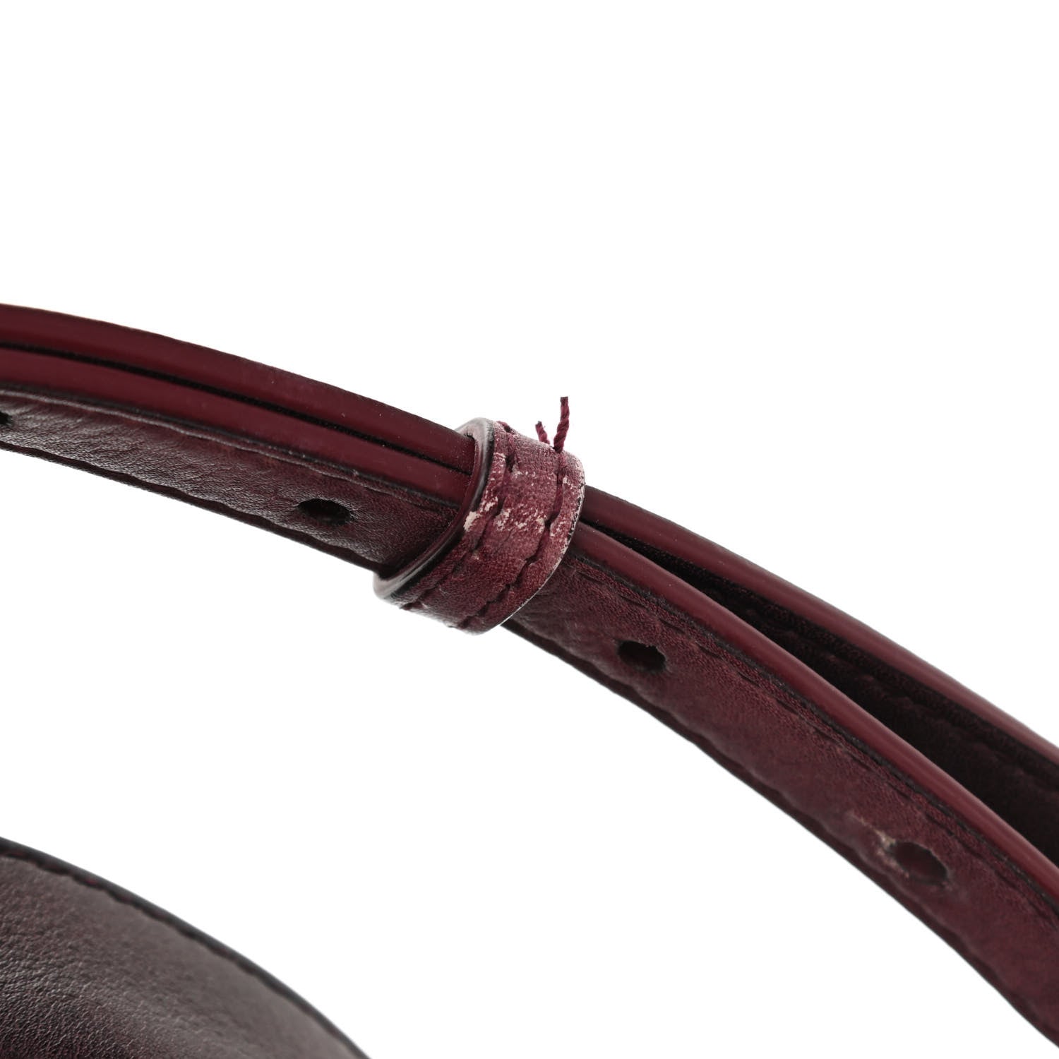Balenciaga Used Calfskin Rust Hardware Neo Classic City Burgundy 10 of 12