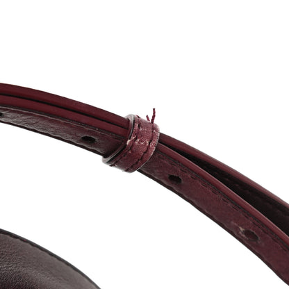 Balenciaga Used Calfskin Rust Hardware Neo Classic City Burgundy 10 of 12
