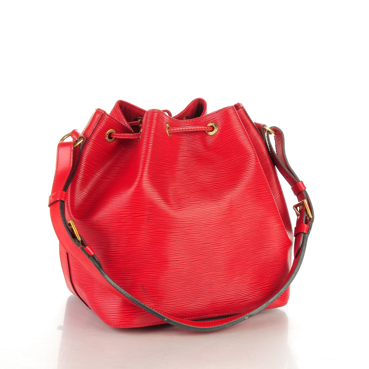 Louis Vuitton Epi Petit Noe Castillan Red 3 of 6