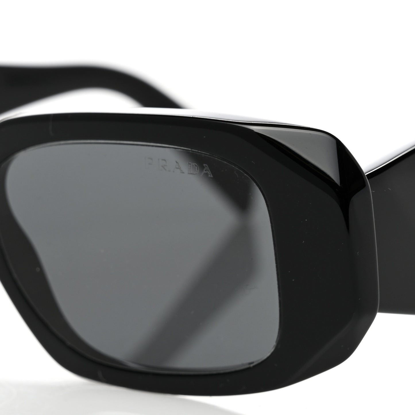 Acetate Symbole Sunglasses SPR 17W Black