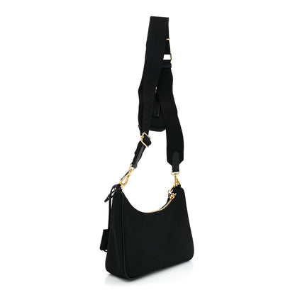 Prada Nylon Re-Edition 2005 Shoulder Bag Black 3 of 8