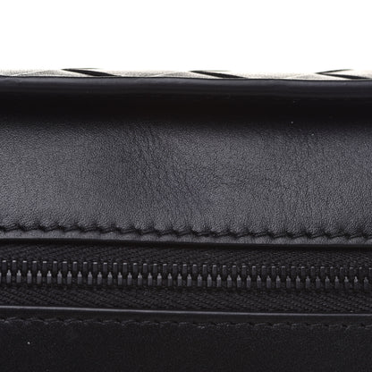 Bottega Veneta Nappa Maxi Intreccio Wristlet Pouch Black 9 of 9
