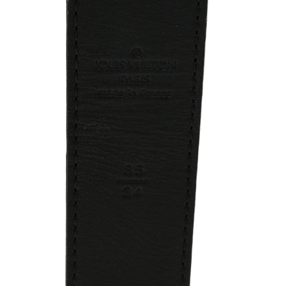 Louis Vuitton Damier Ebene LV Paris Buckle 85 34 Belt 3 of 5