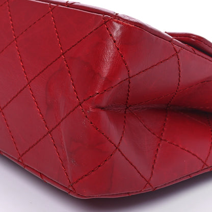 Chanel Aged Calfskin Quilted 2.55 Reissue 225 Flap Red 10 of 10