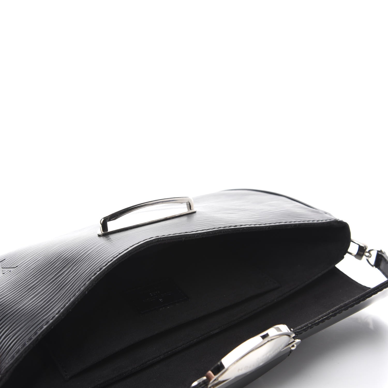 Louis Vuitton Epi Montaigne Clutch Black 6 of 11