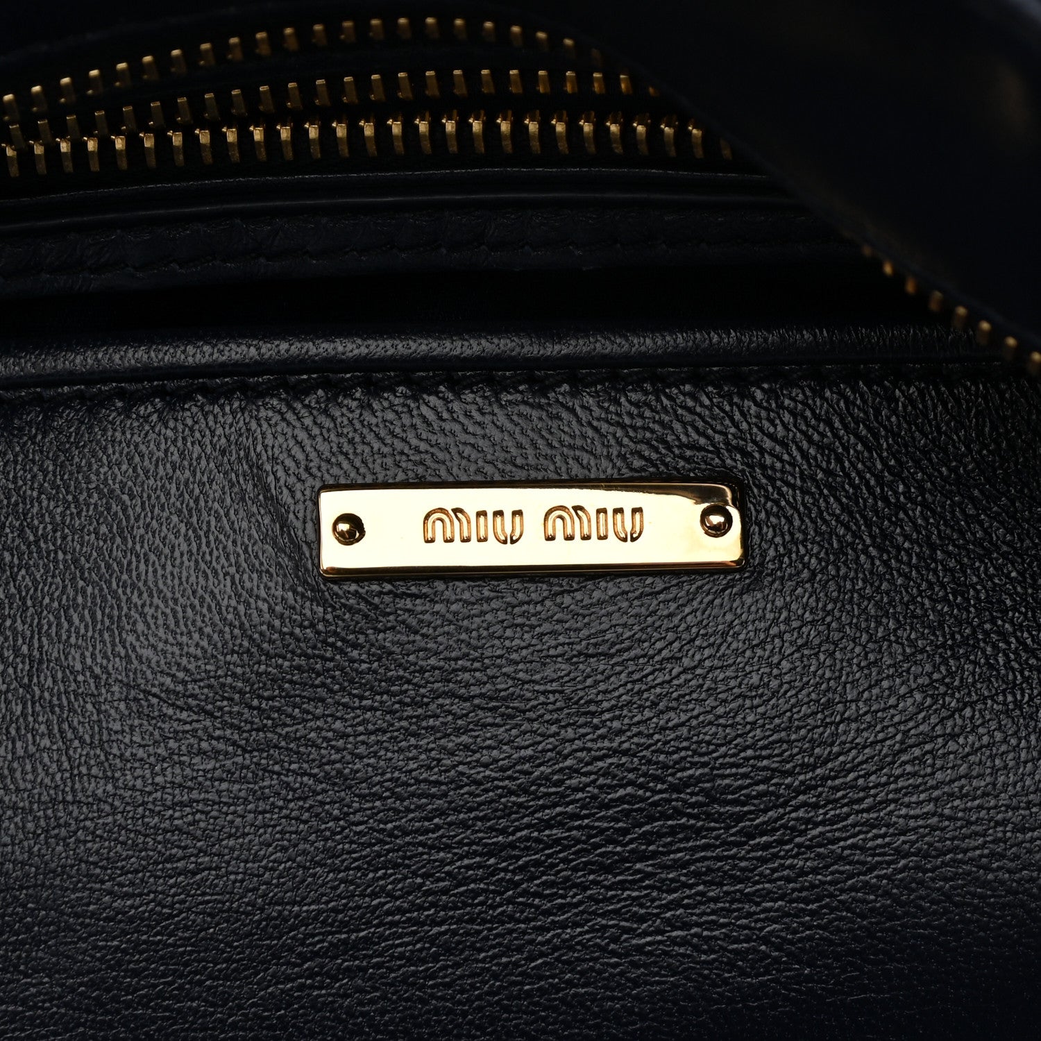 Miu Miu Nappa Matelasse Bauletto Top Handle Bleuette 7 of 9