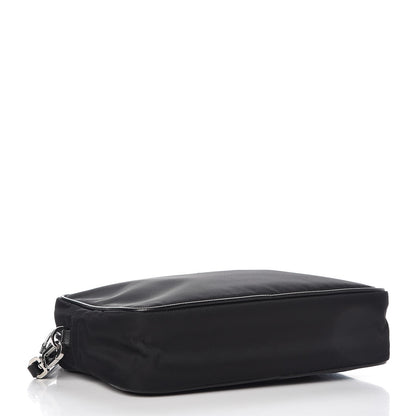 Prada Tessuto Nylon Saffiano Wristlet Black 4 of 8