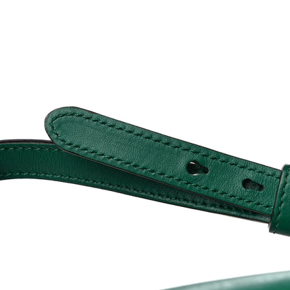 Gucci Calfskin Matelasse Small GG Marmont Chain Shoulder Bag Emerald Green 21 of 21
