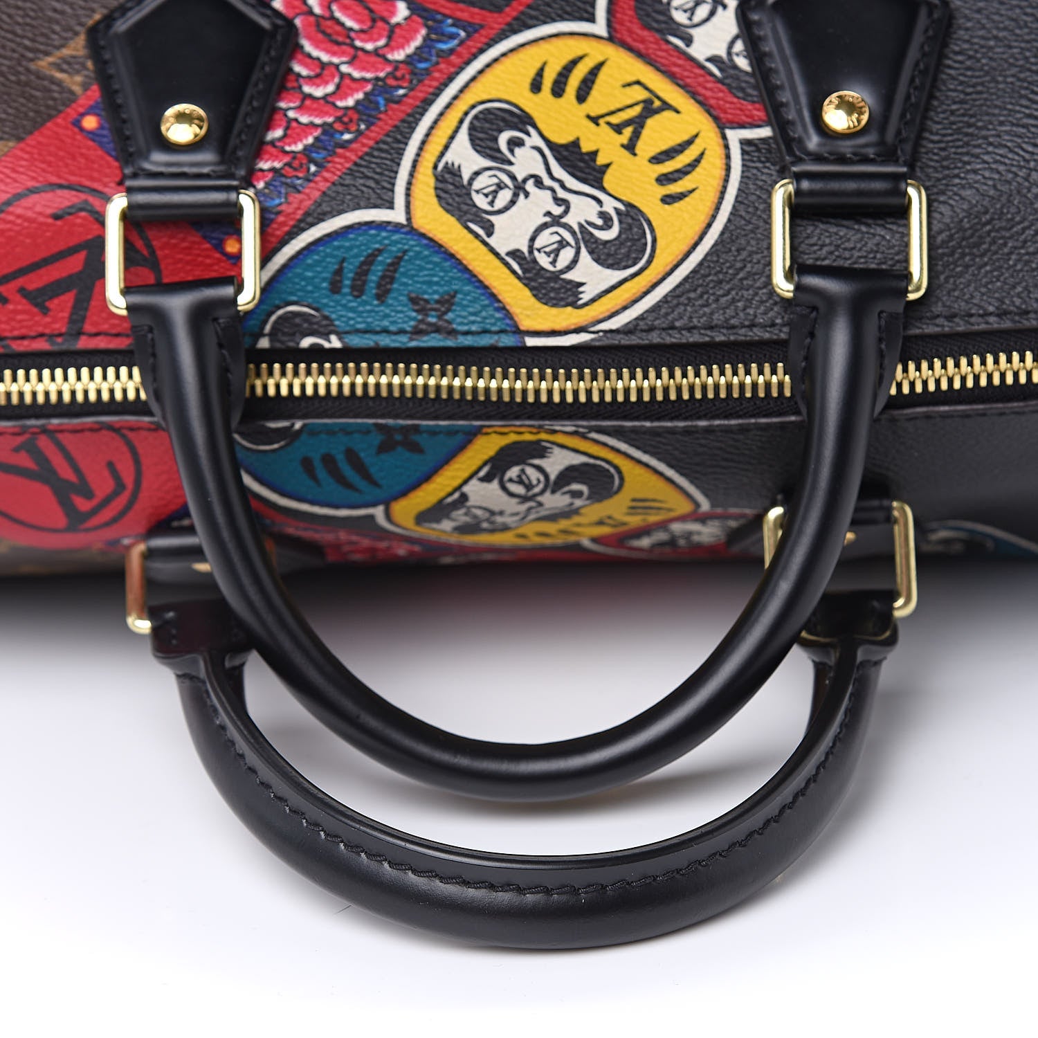 Louis Vuitton Monogram Kabuki Speedy 30 12 of 13