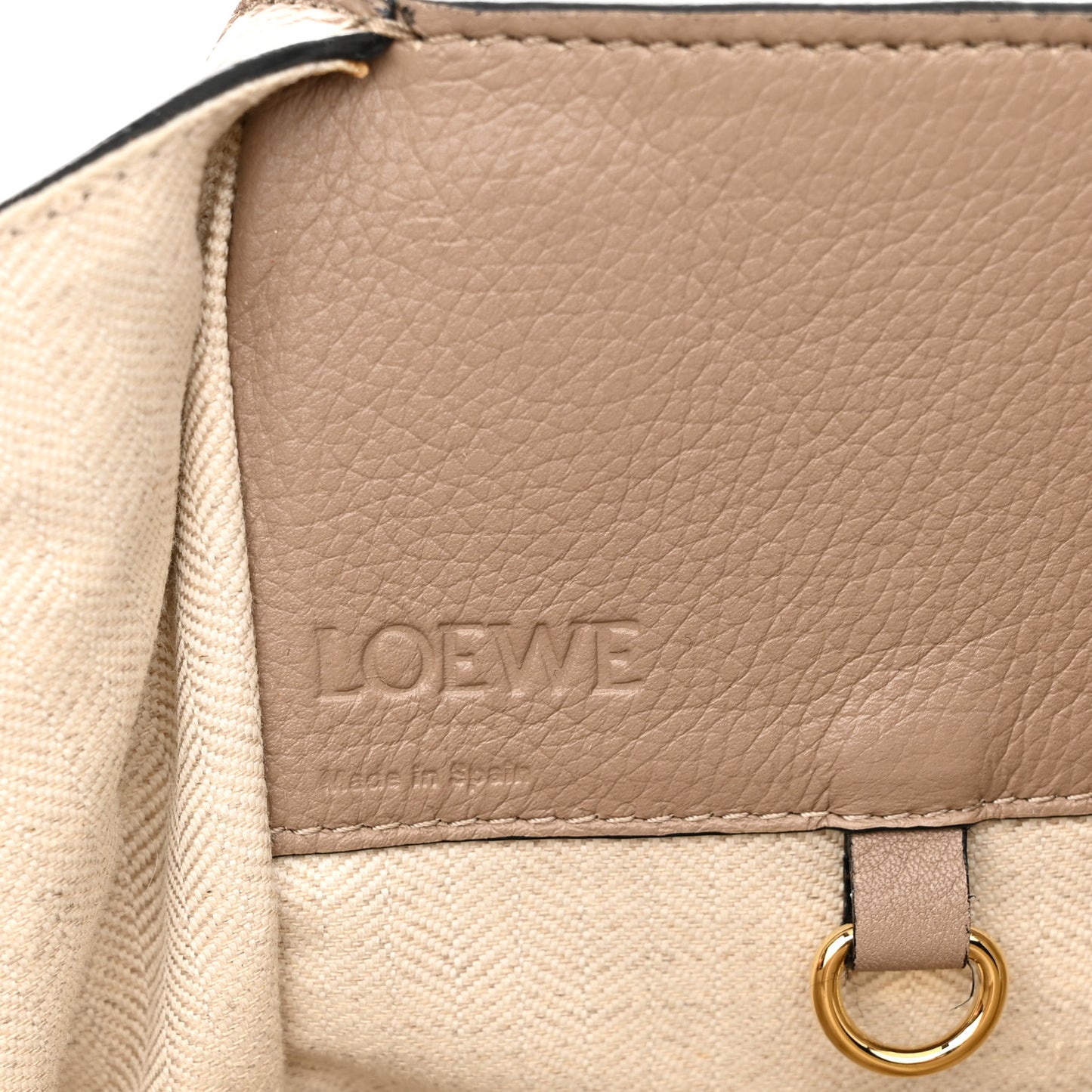 Calfskin Medium Hammock Shoulder Bag Sand Mink